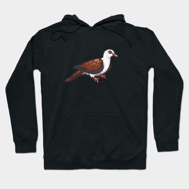 Great Cuckoo-Dove Hoodie by Ginboy